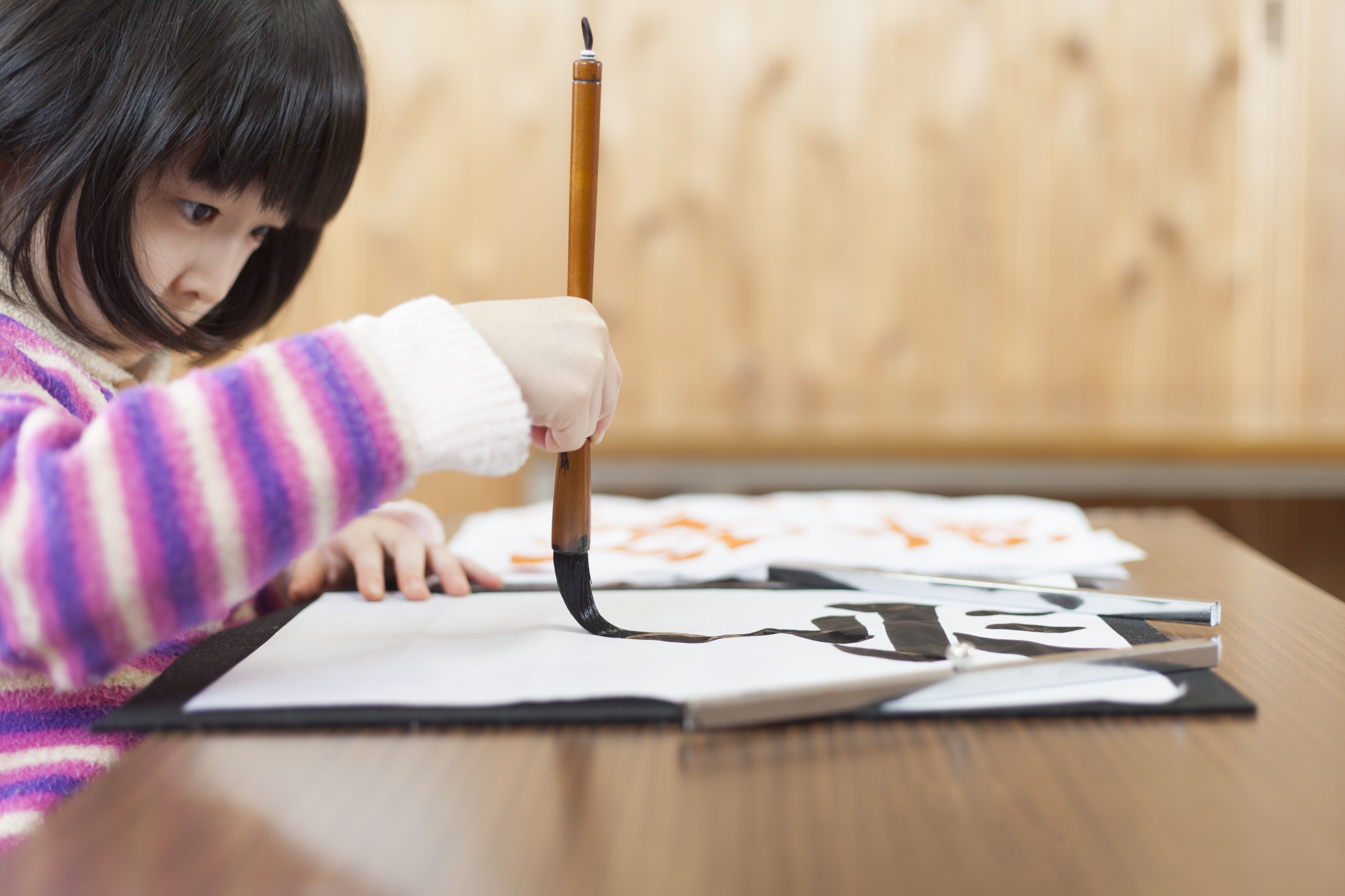 子供の習い事いつから始めた 習字 書道 そろばん 武道 編 スクルー通信